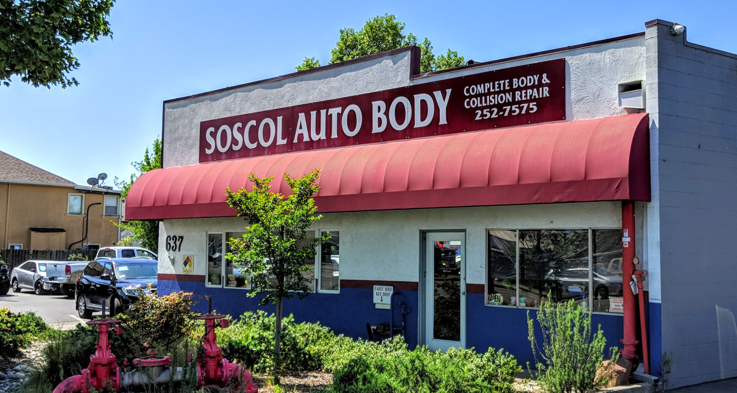 Soscol Auto Body - Located at 637 Soscol Ave, Napa, CA 94559